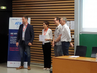 Best Student Paper award won by Nastaran Soleimani - EMC group